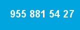955 881 54 27 955 881 54 27